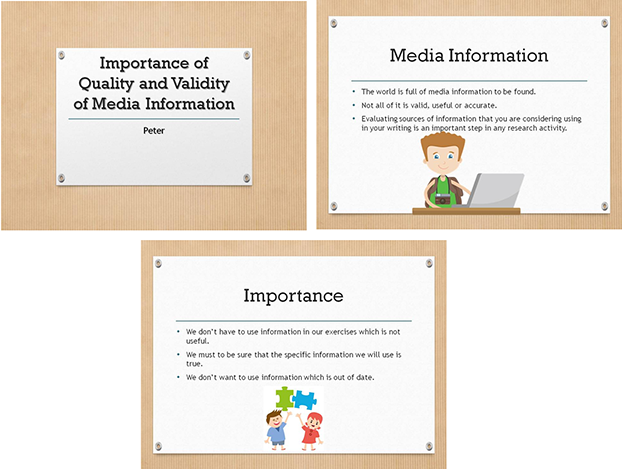  Cambridge ICT Starters project by a grade 4th student